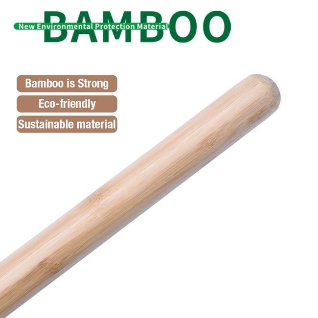 Bamboo handle garden cultivator tool
