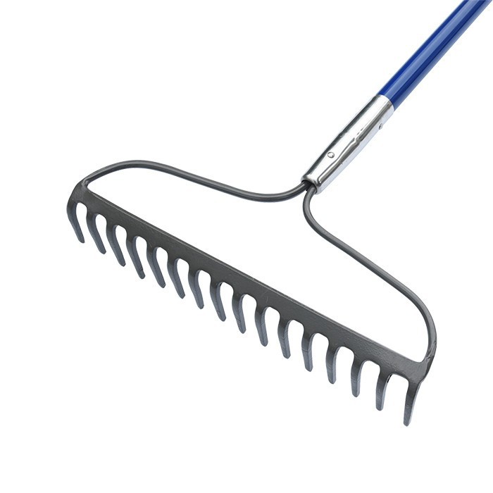 16 tines fiberglass rake head