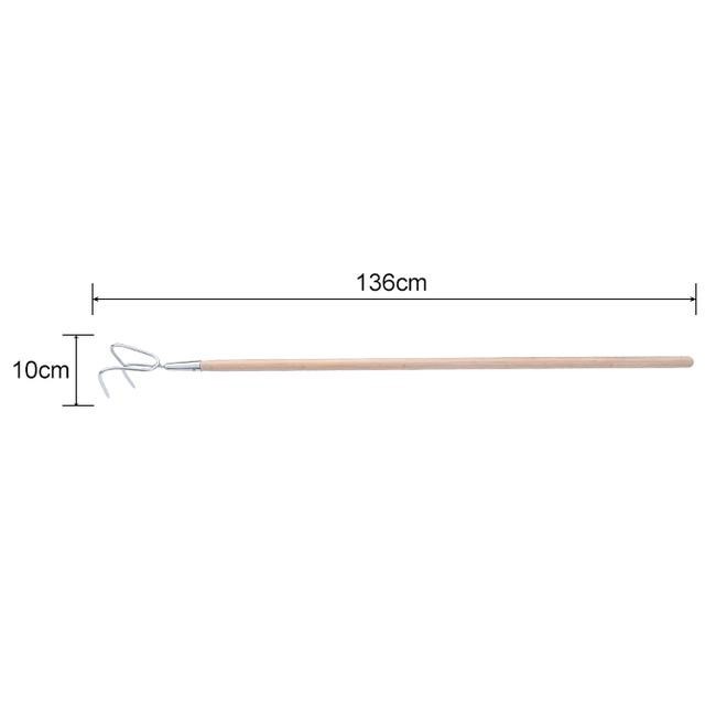 Long Handled Garden Cultivator Tool